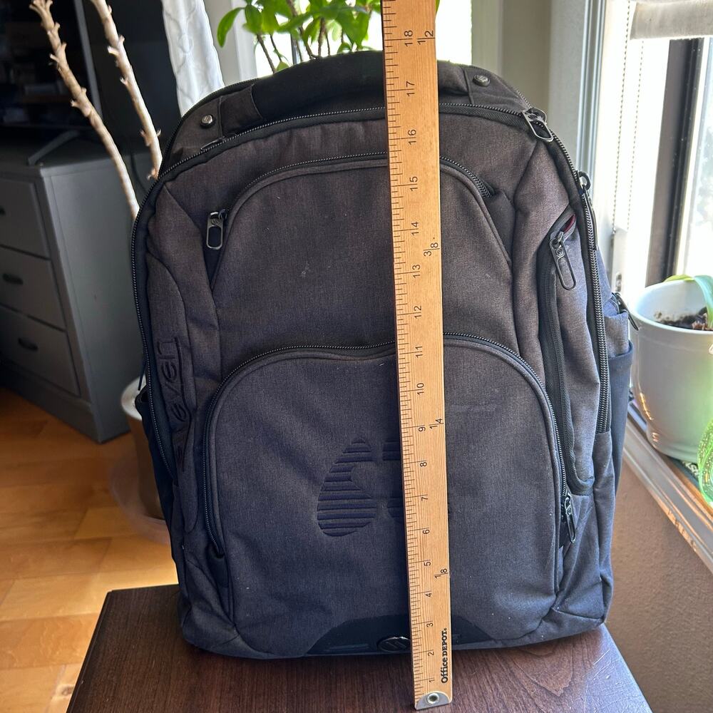 elleven Rutter TSA 17" Computer Backpack - Black - Picture 12 of 13